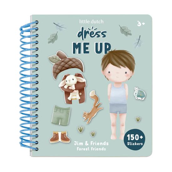 Little Dutch Anziehbuch Forest Friends