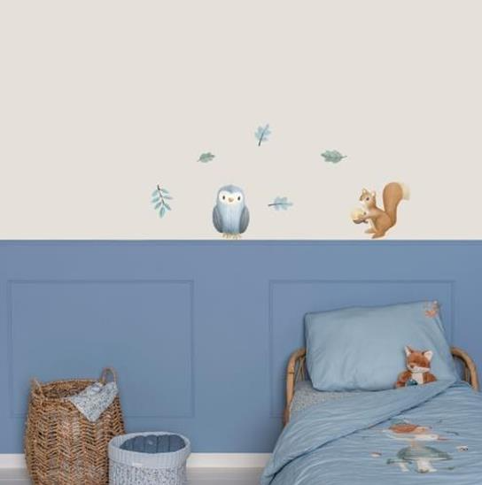 Little Dutch Wandaufkleber Forest Friends - 3 Bögen