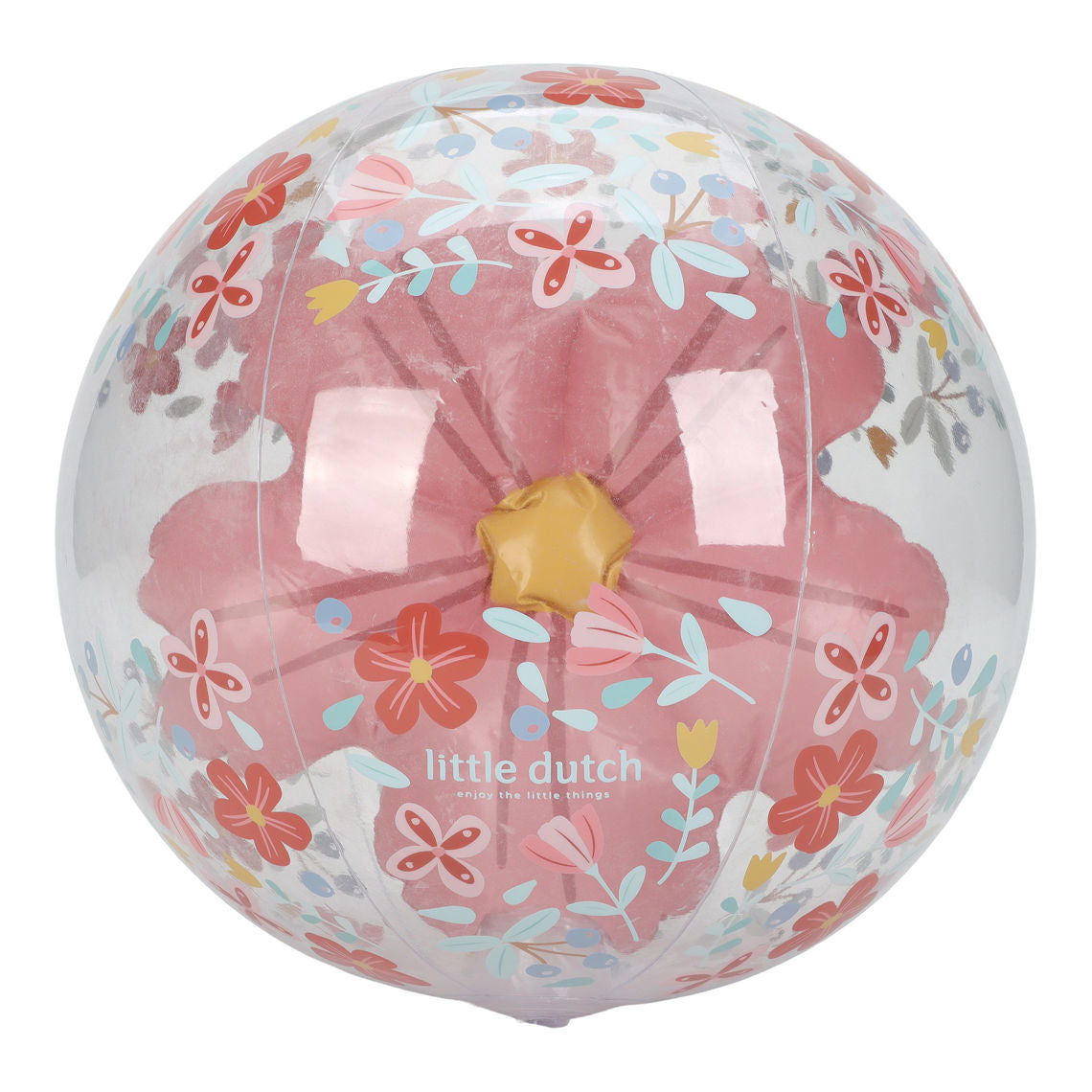 Little Dutch Pink Flowers Beachball 3D Figure