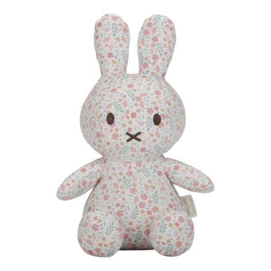 Miffy x Little Dutch Kuscheltier all-over print 30 cm - Lucky Blossom GRS
