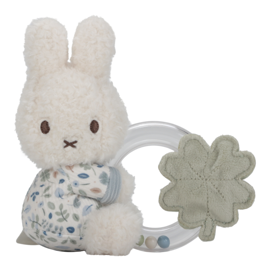 Little Dutch Ring Rattle Lucky Leaves