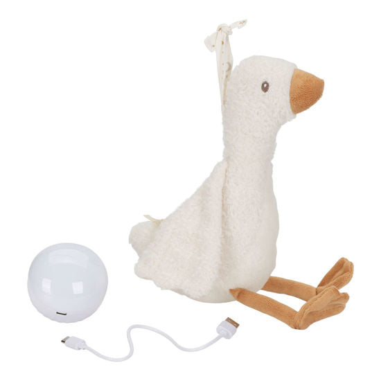 Little Dutch Sanftes Nachtlicht mit Geräuschen und Licht Baby Goose GRS Newborn