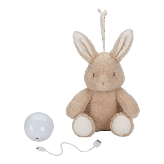 Little Dutch Sanftes Nachtlicht mit Geräuschen und Licht Baby Bunny GRS Newborn