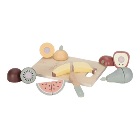 Little Dutch Holz Obst zum schneiden FSC