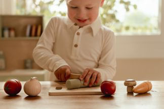Little Dutch Holz Gemüse zum schneiden FSC