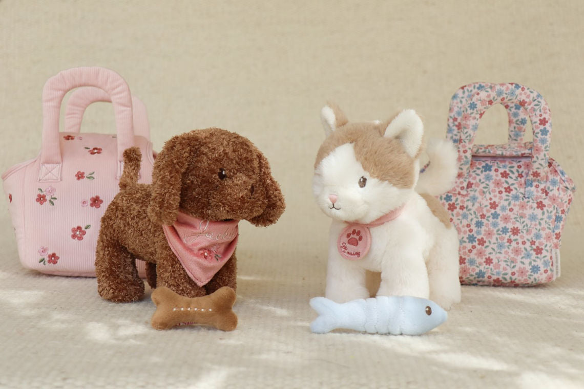 Little Dutch Plüsch Hund Jackie in Tasche GRS