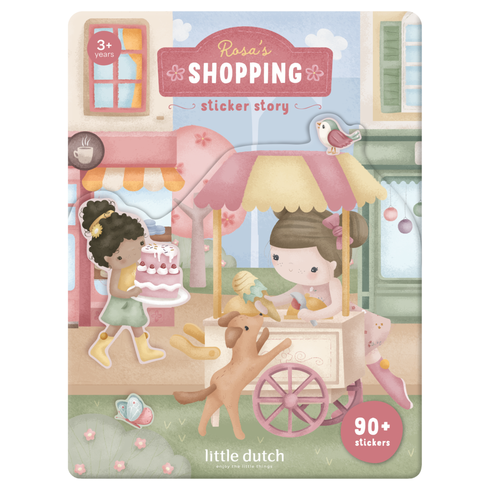 Little Dutch Stickerbuch Rosa