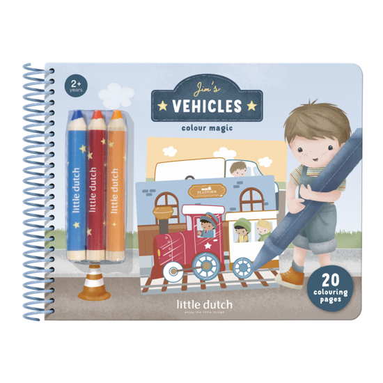 Little Dutch Zaubermalbuch Jim