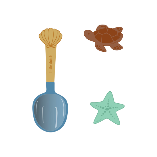 Little Dutch Ocean World Beach Set 3pcs