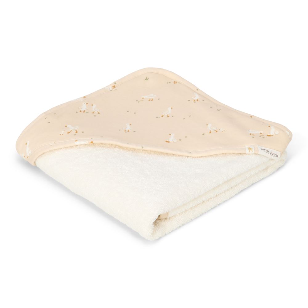 Little Dutch Kaputzenhandtuch - Little Goose - 75x75