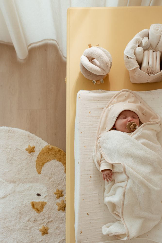 Little Dutch Wickelauflagenbezug - Moon & Stars