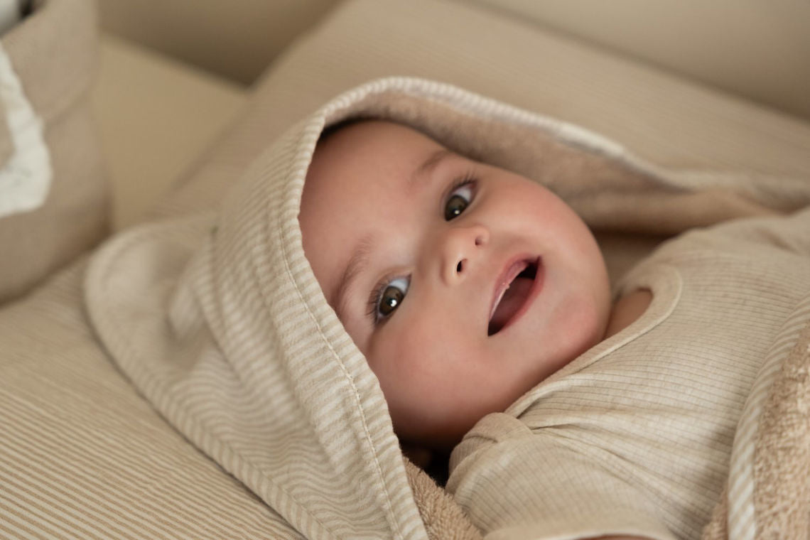 Little Dutch Kaputzenhandtuch - Baby Bunny - 75x75