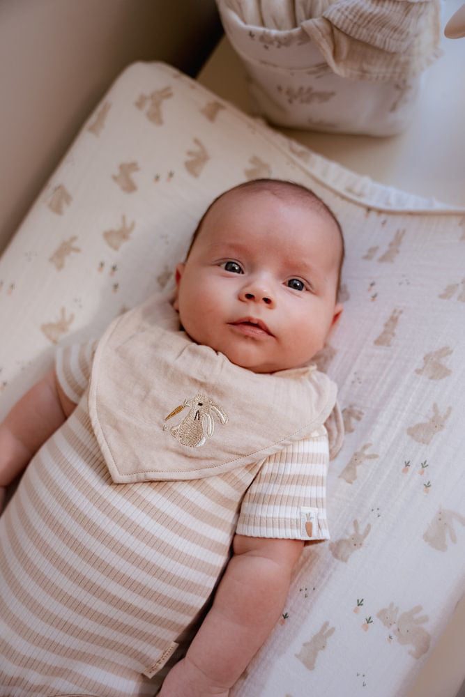 Little Dutch Wickelauflagenbezug - Baby Bunny