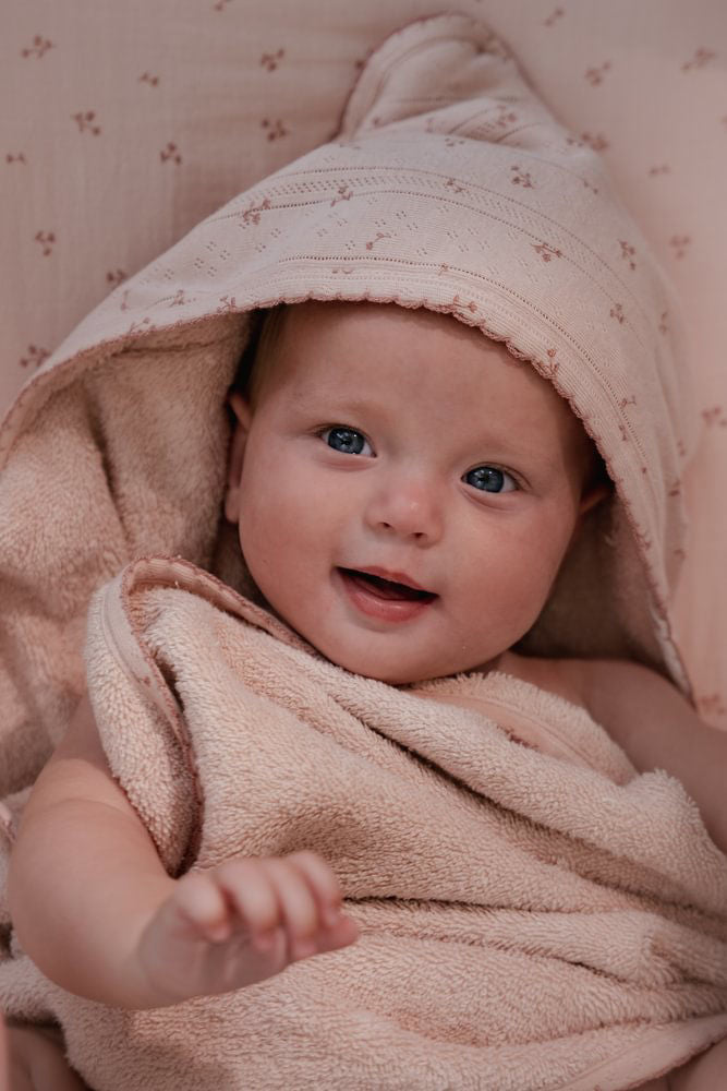 Little Dutch Kaputzenhandtuch - Pure Blossom - 100x100