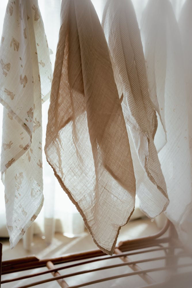 Little Dutch Swaddle muslin 120x120 - Pure Soft Beige