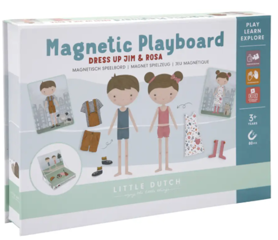 Little Dutch Magnet Spielzeug Jim & Rosa FSC