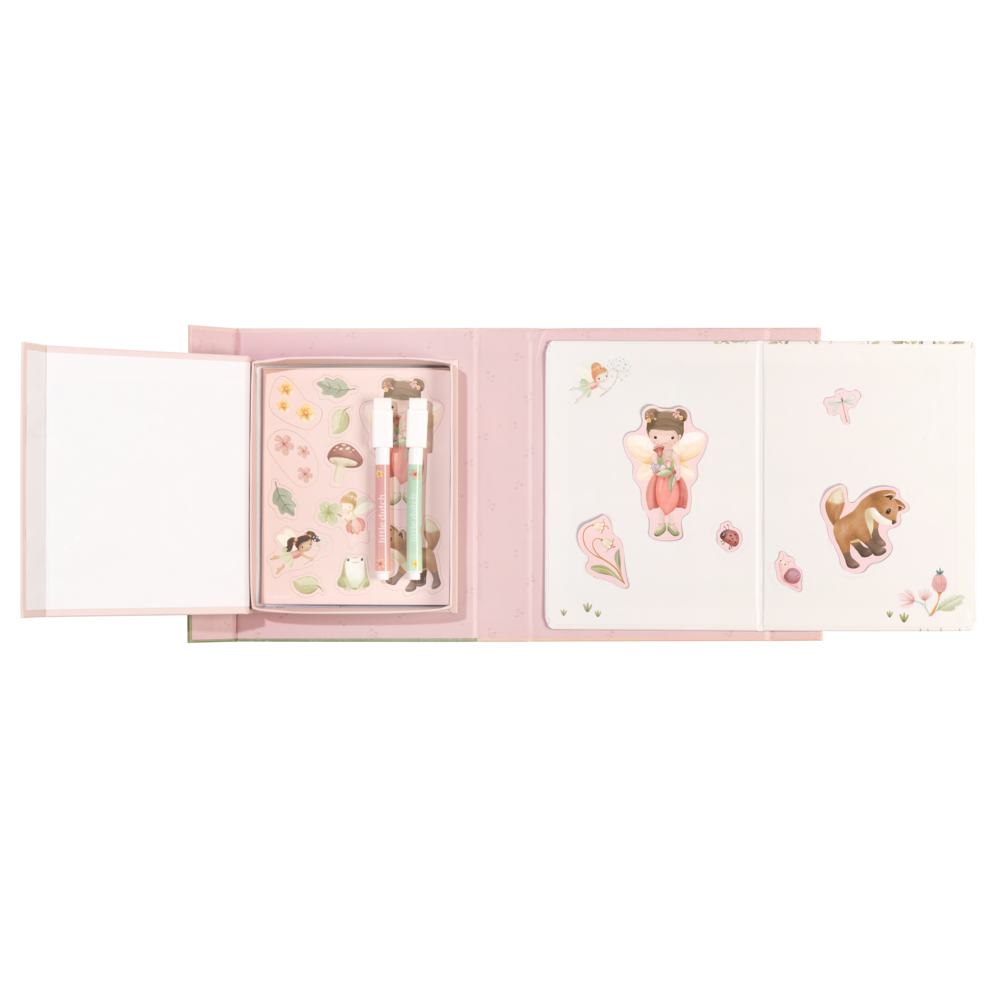 Little Dutch Magnet Bastelset Rosa Fairy Garden
