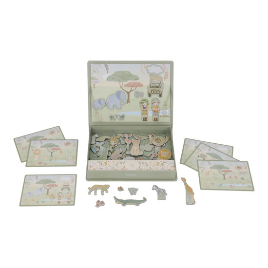 Little Dutch Magnetische Spieltafel FSC - Safari Friends