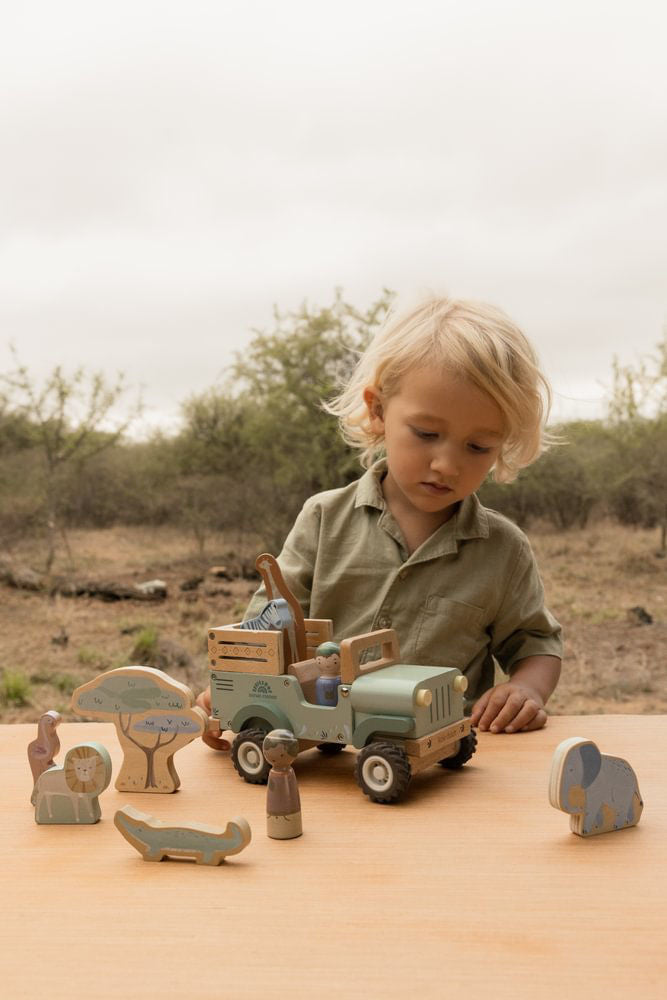Little Dutch Holz Safari Auto FSC - Safari Friends