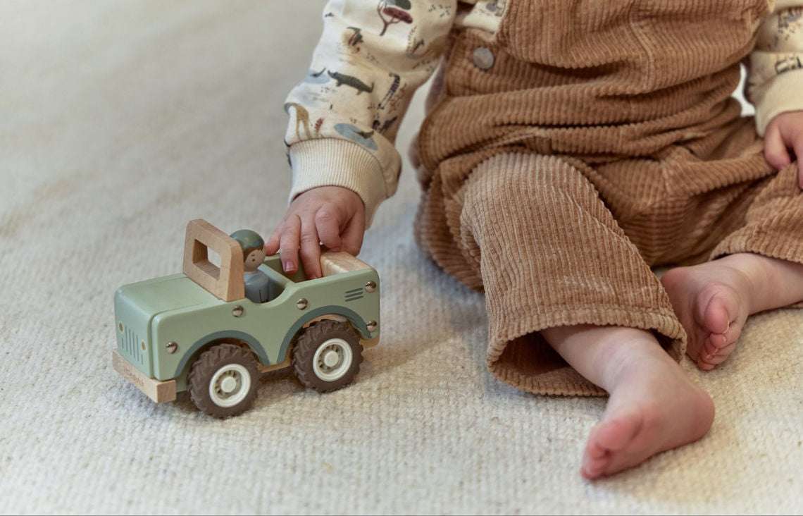 Little Dutch Holz Safari Auto FSC - Safari Friends