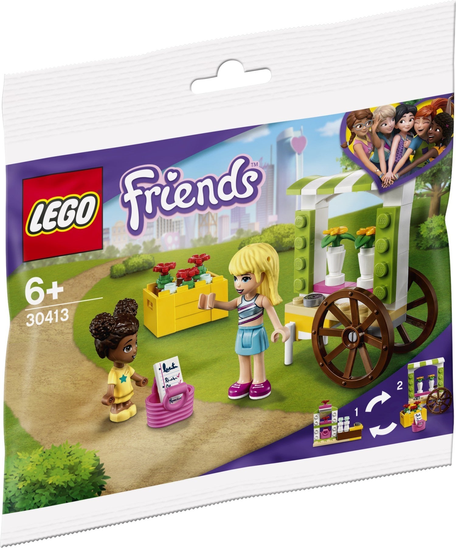 <transcy>LEGO Friends Chariot à fleurs 30413</transcy>