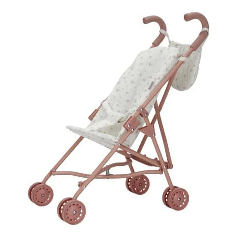 Little Dutch Puppen Buggy aus Metall rosa