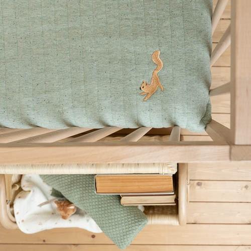 Little Dutch Kinderbettdecke Pure Sage