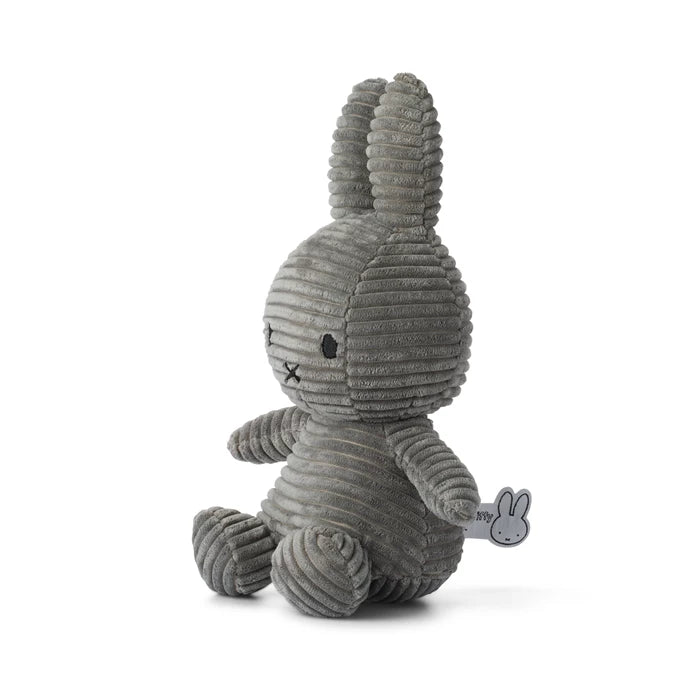 Miffy ECO Kordsamt grau 23 cm
