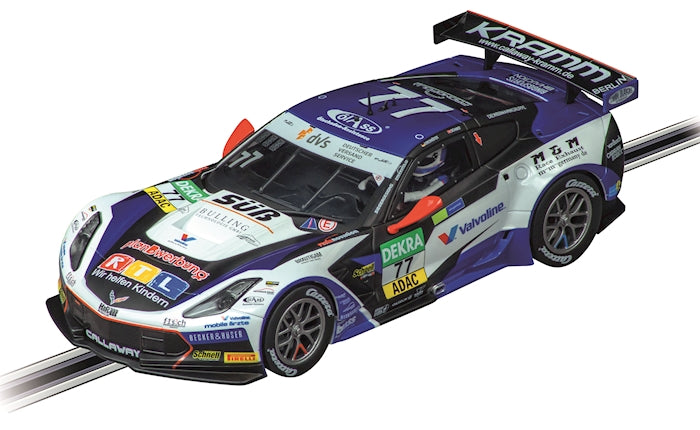 Carrera D124 Chevrolet Corvette C7 GT3-R Callaway Competition / No.77