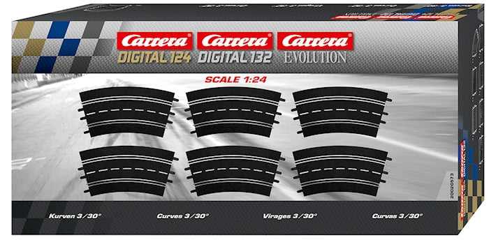 Carrera 1:24 Kurve 3/30°