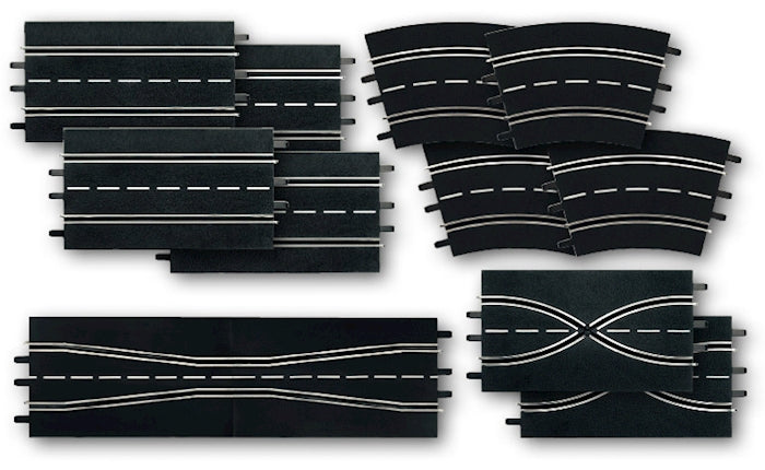 Carrea 1:24 Ausbauset Schienen 12-tlg.