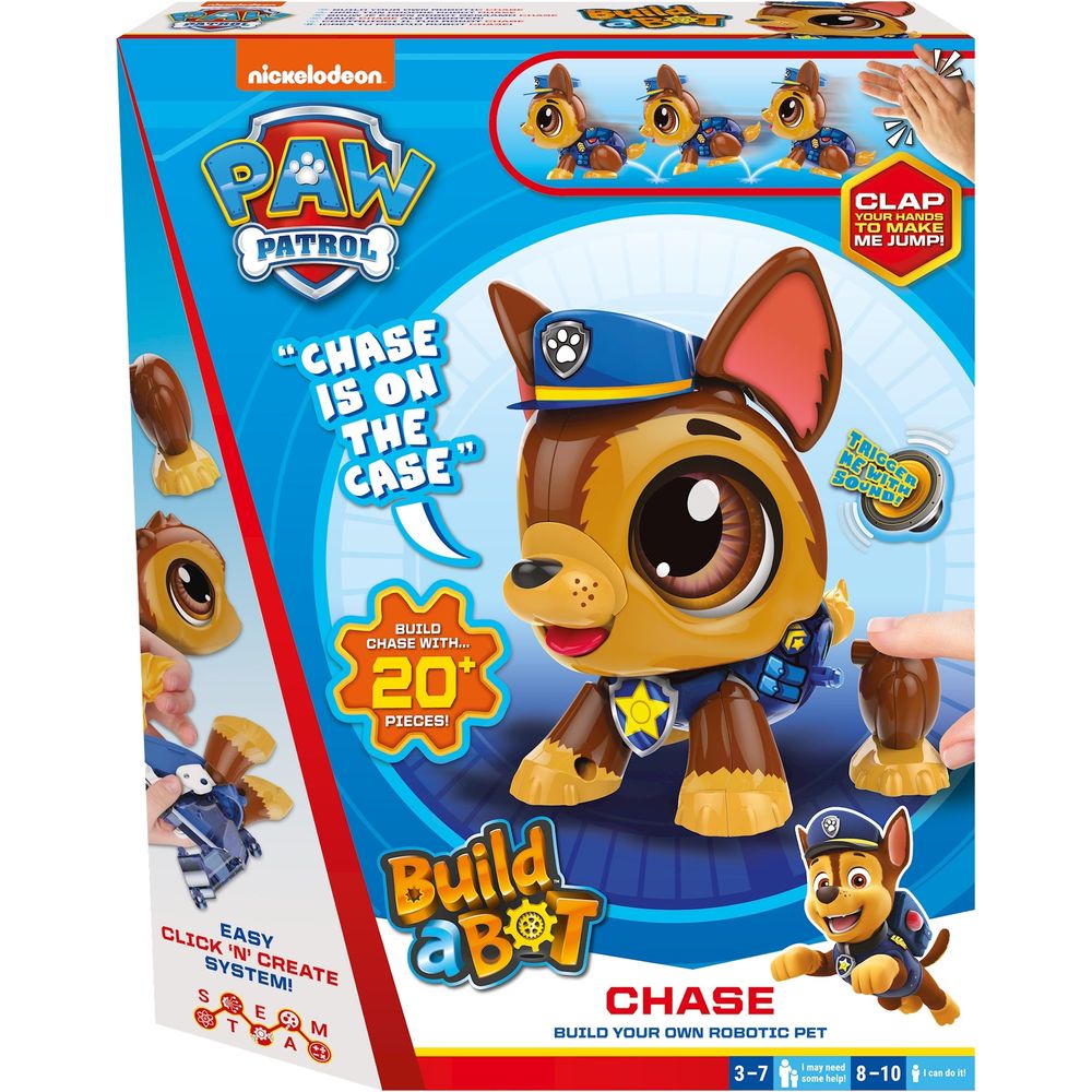Build a Bot Paw Patrol Chase