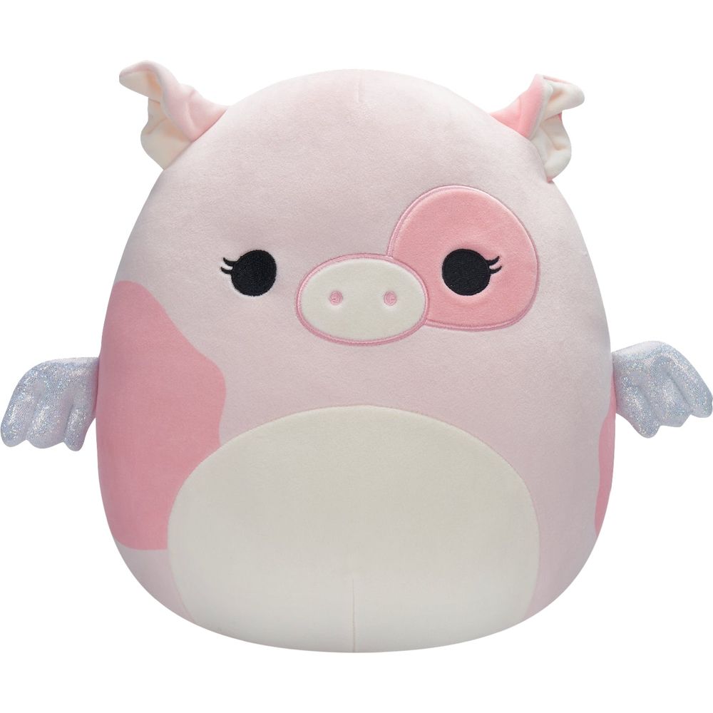 Squismallows Peety Schwein rosa mit Flügel