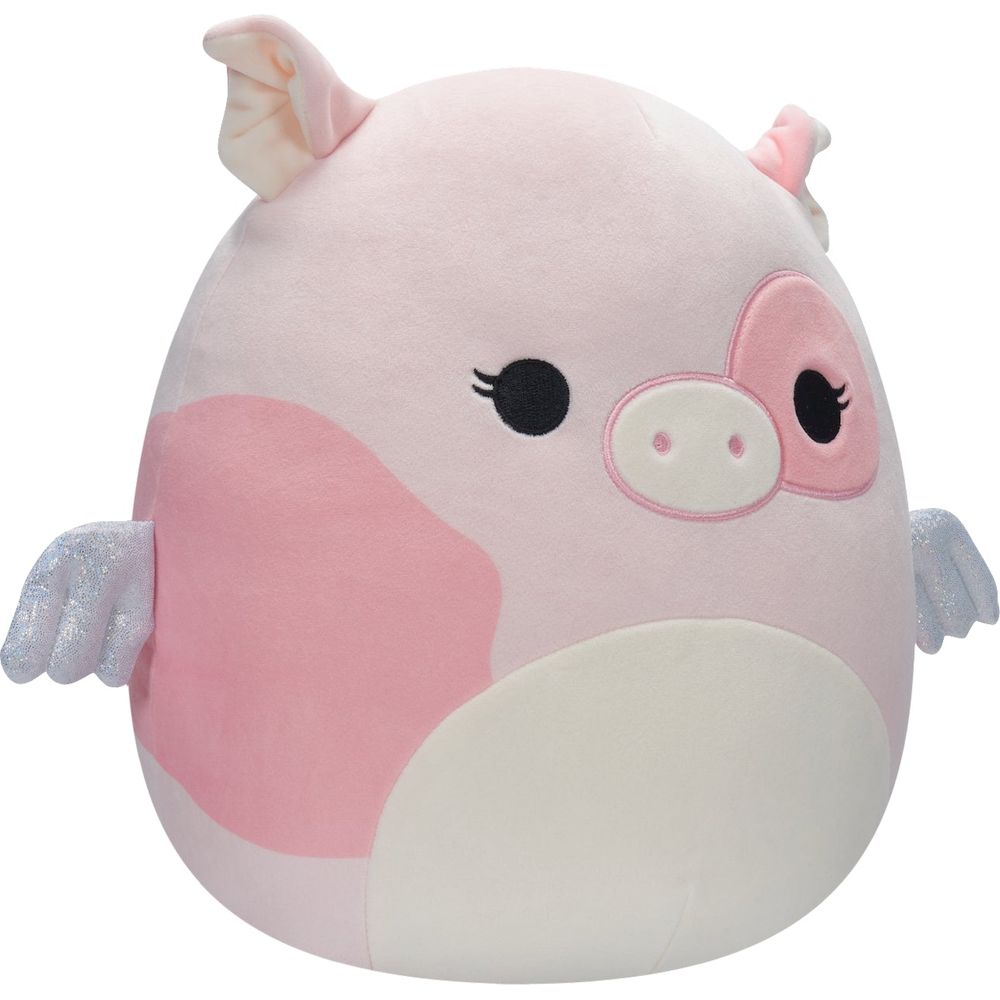 Squismallows Peety Schwein rosa mit Flügel