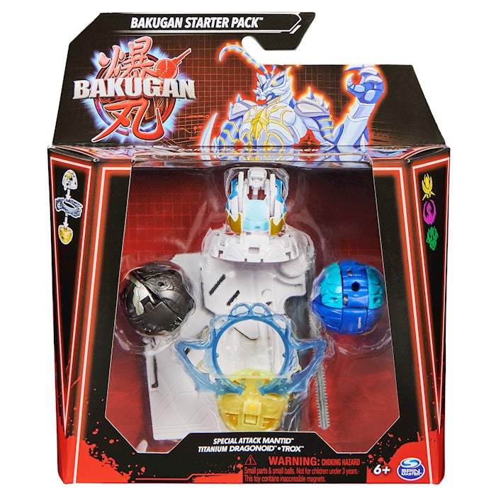 Bakugan Revolution Starterset Starter 3 Pack ass