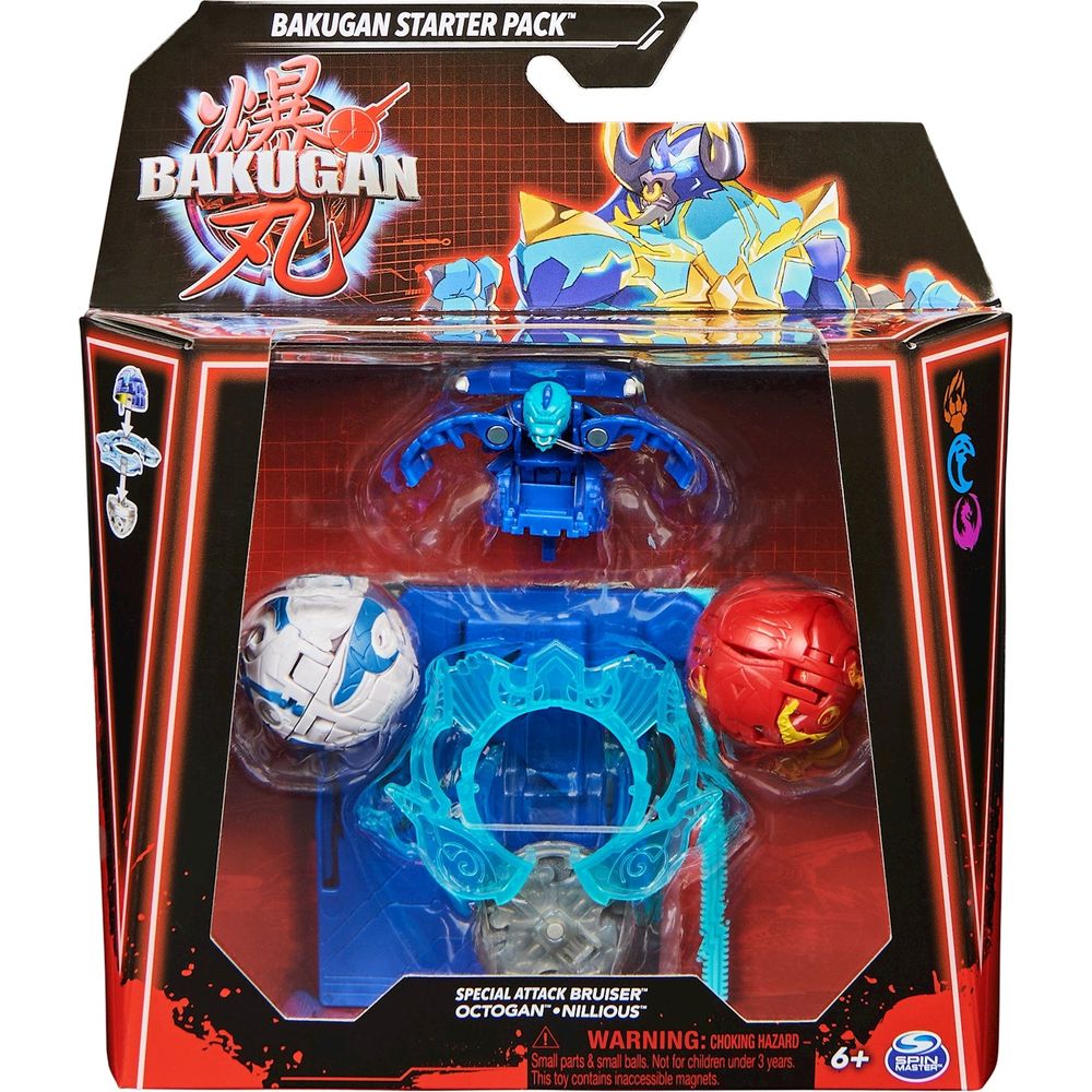 Bakugan Revolution Starterset Starter 3 Pack ass
