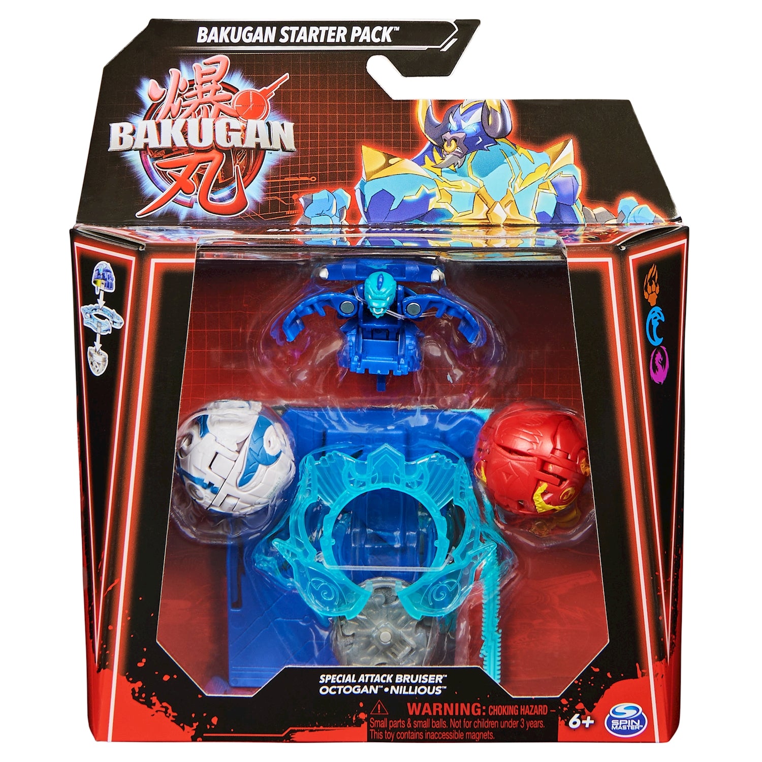 Bakugan Revolution Starterset Starter 3 Pack ass