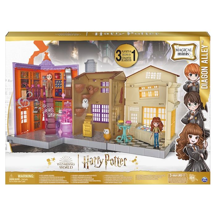 Harry Potter - Winkelgasse Spielset mit Hermine & Fred