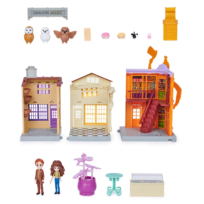 Harry Potter - Winkelgasse Spielset mit Hermine & Fred