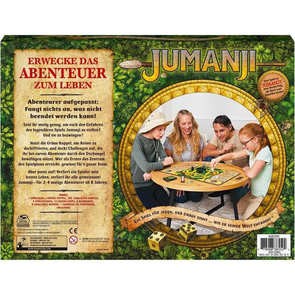 Jumanji Brettspiel Deutsch