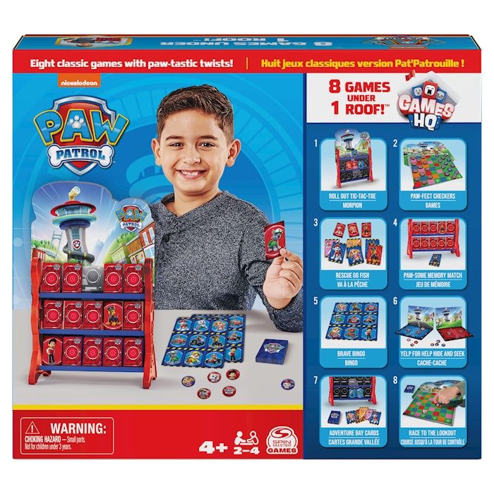 Paw Patrol - Games HQ 8 in 1 Spielesammlung