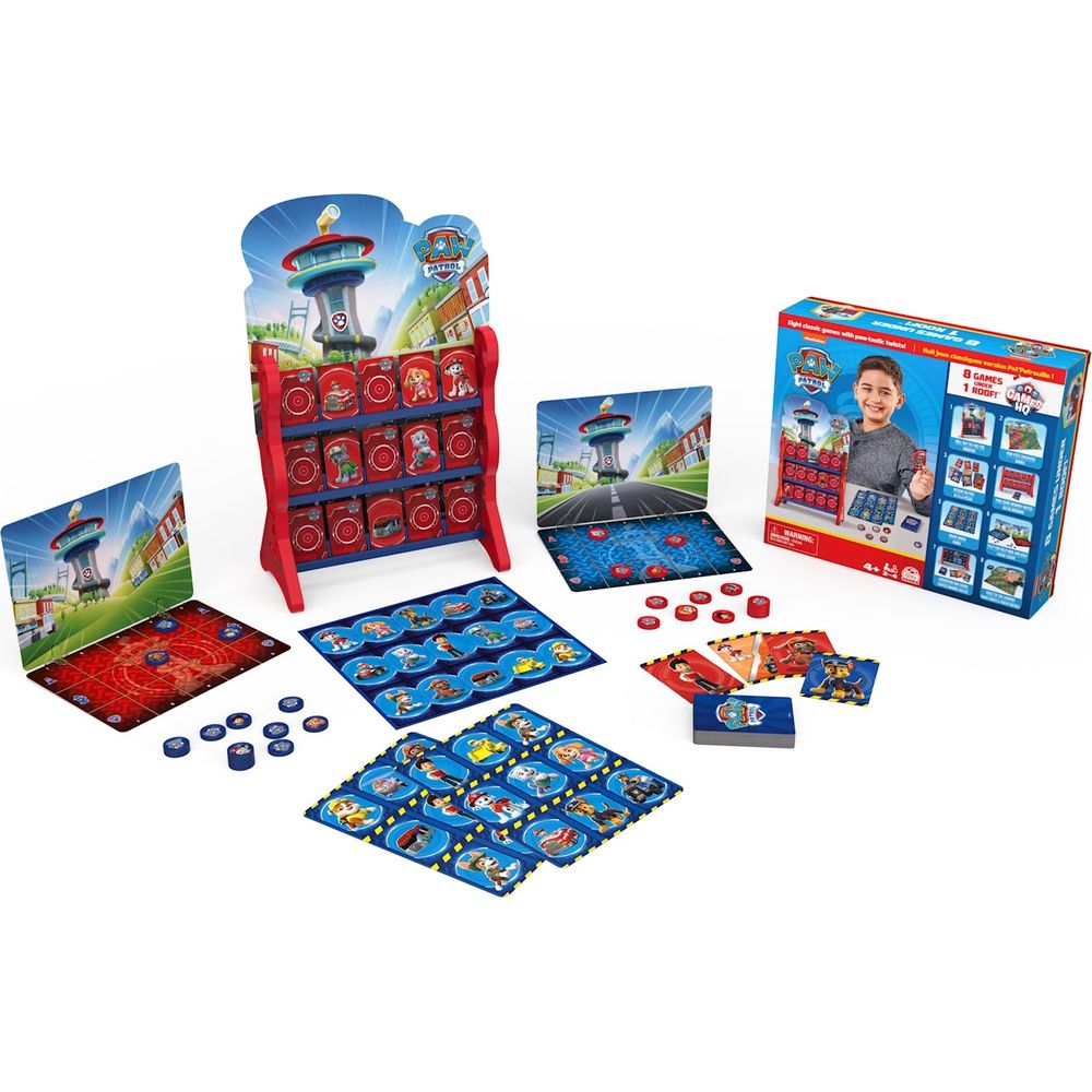 Paw Patrol - Games HQ 8 in 1 Spielesammlung