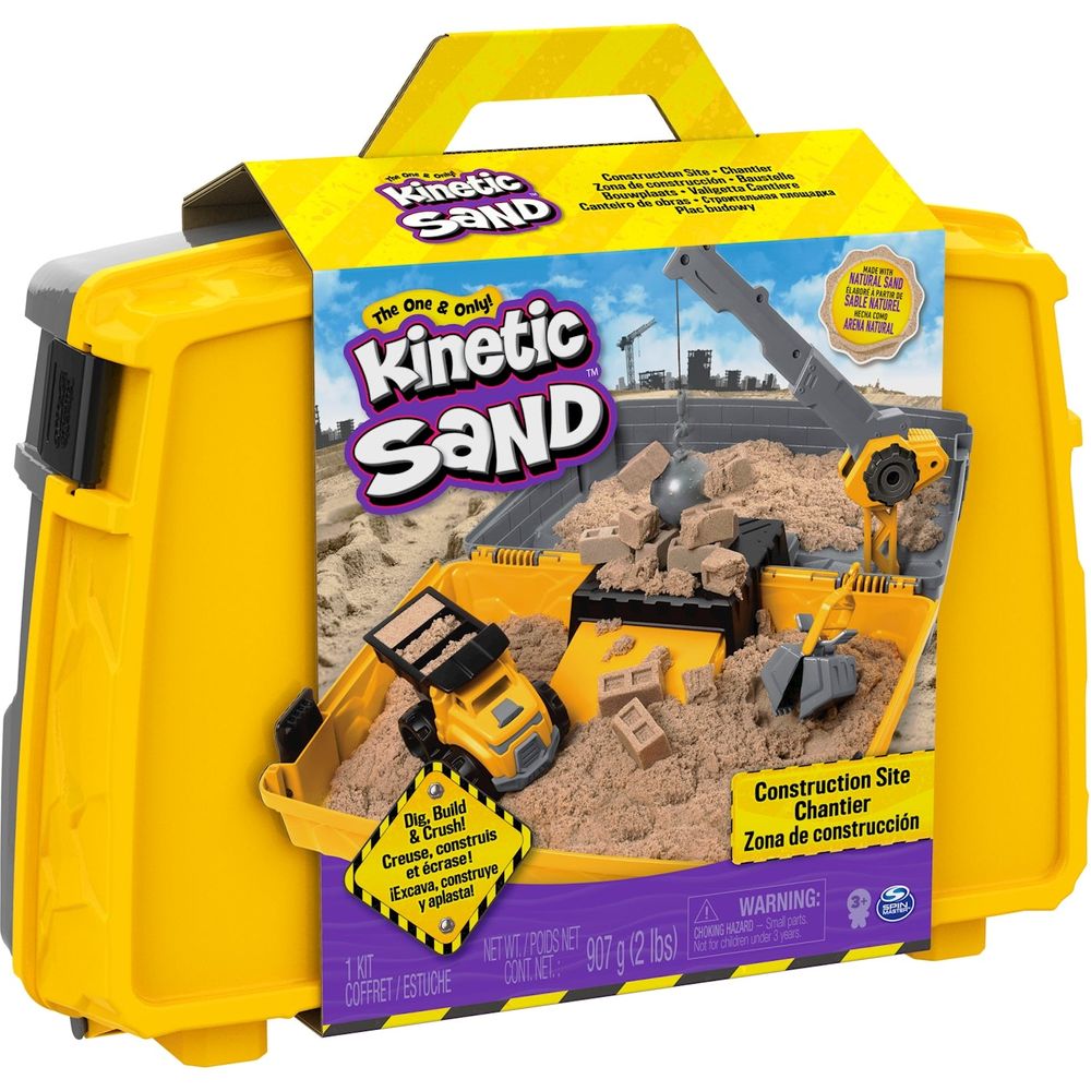 Kinetic Sand Construct. Box