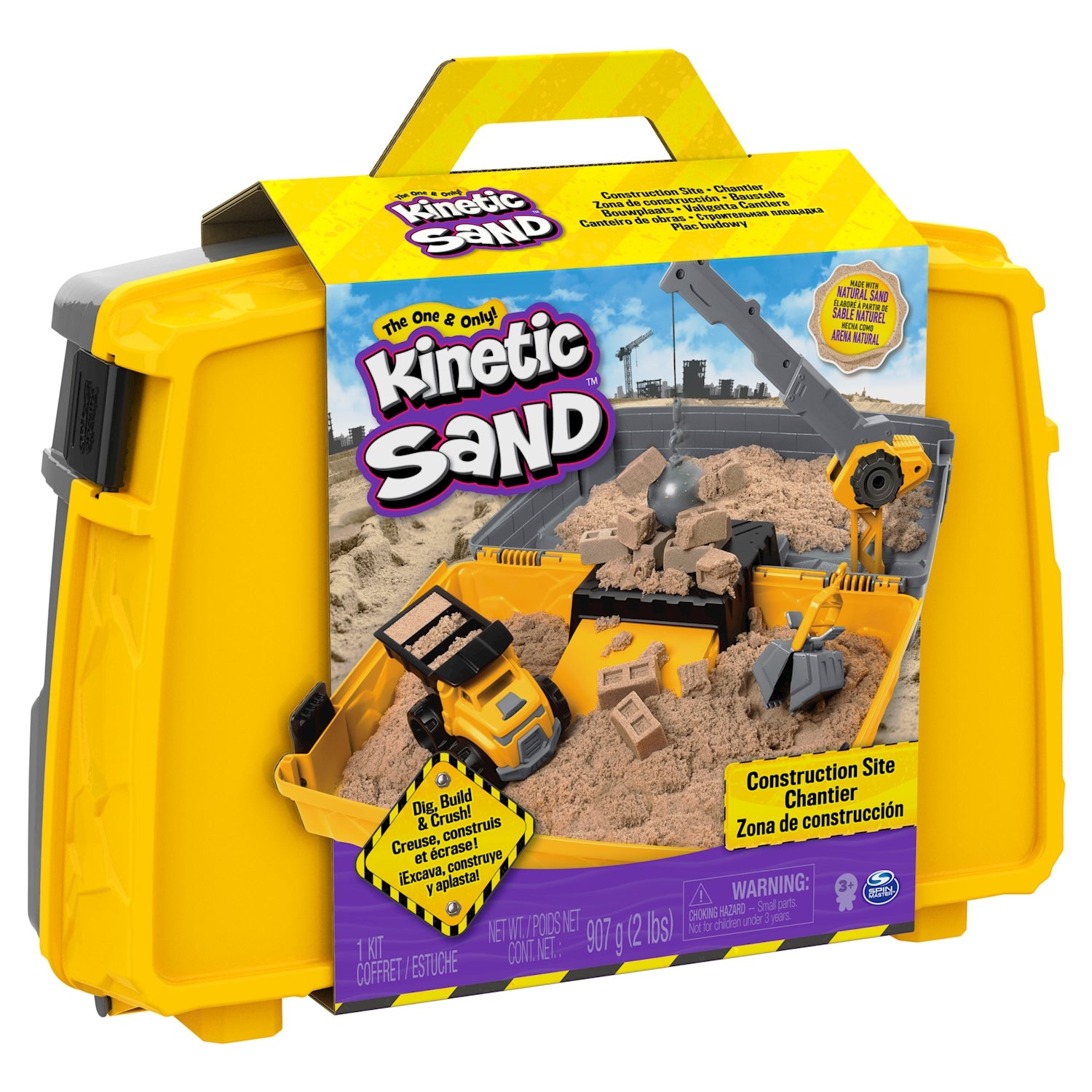 Kinetic Sand Construct. Box