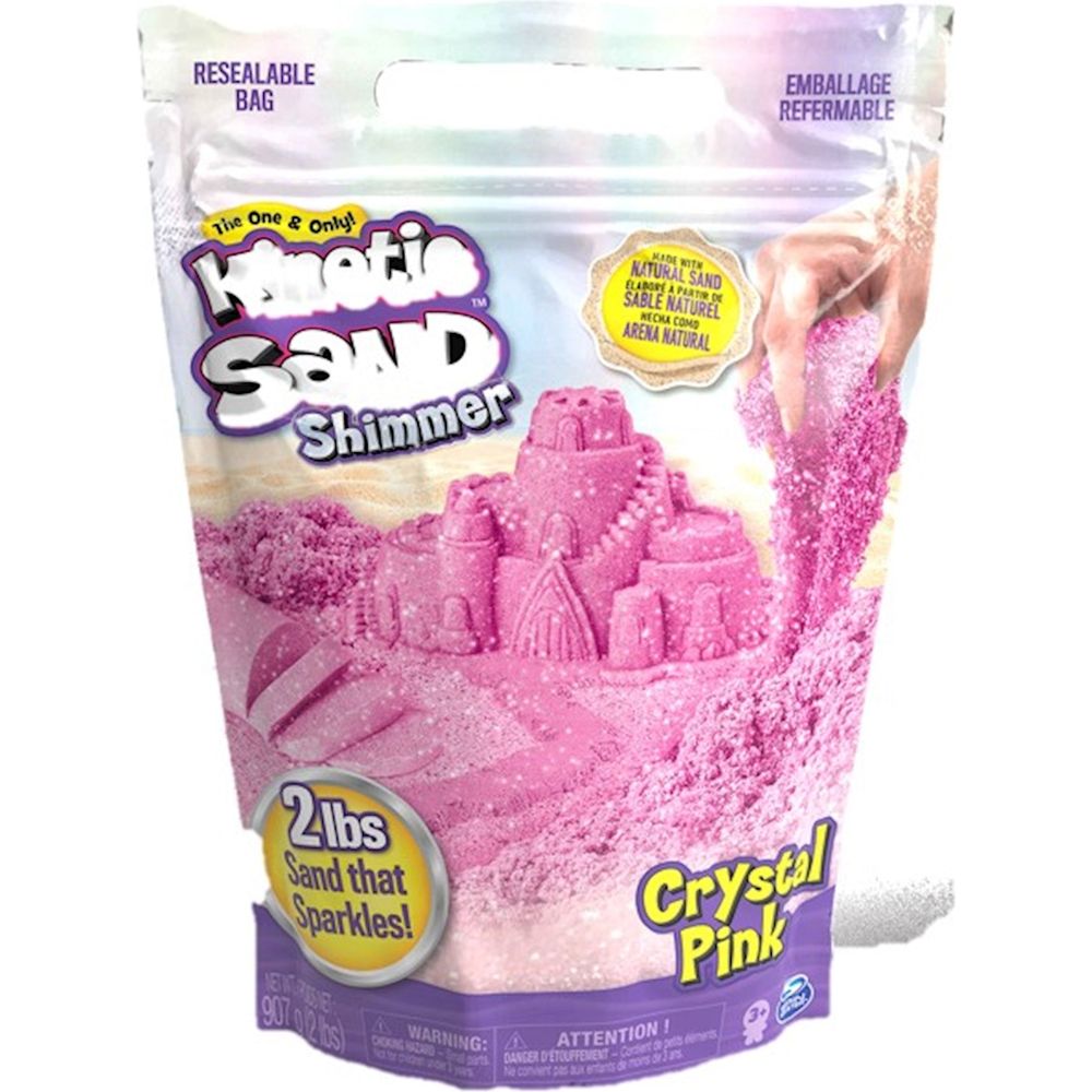 Kinetic Sand Crystal Pink