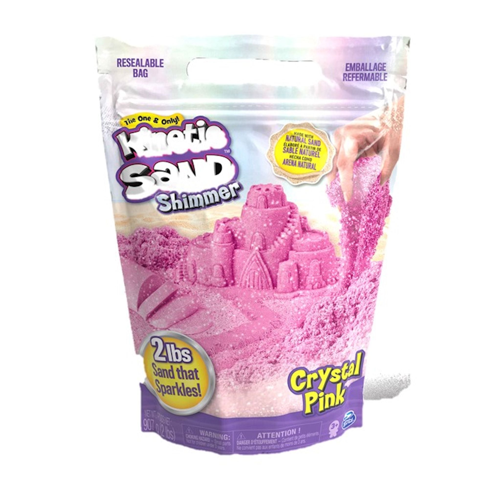 Kinetic Sand Crystal Pink