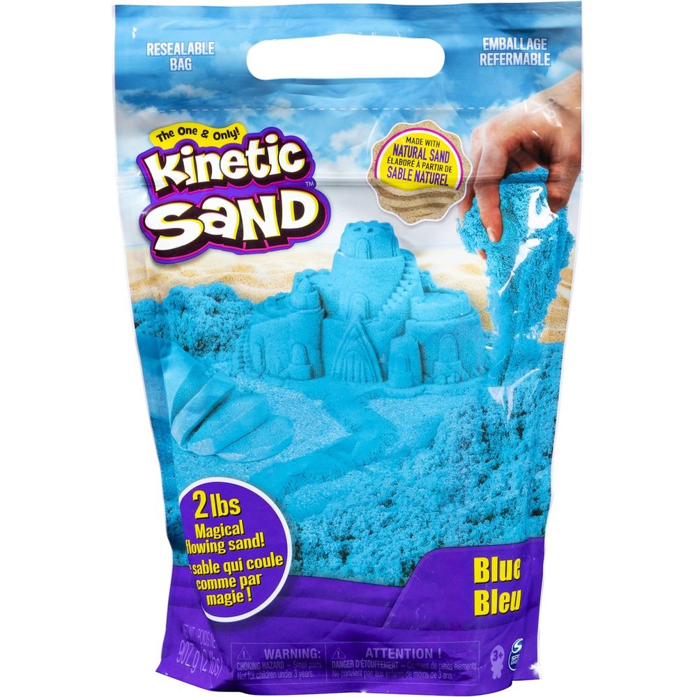 Kinetic Sand Blau