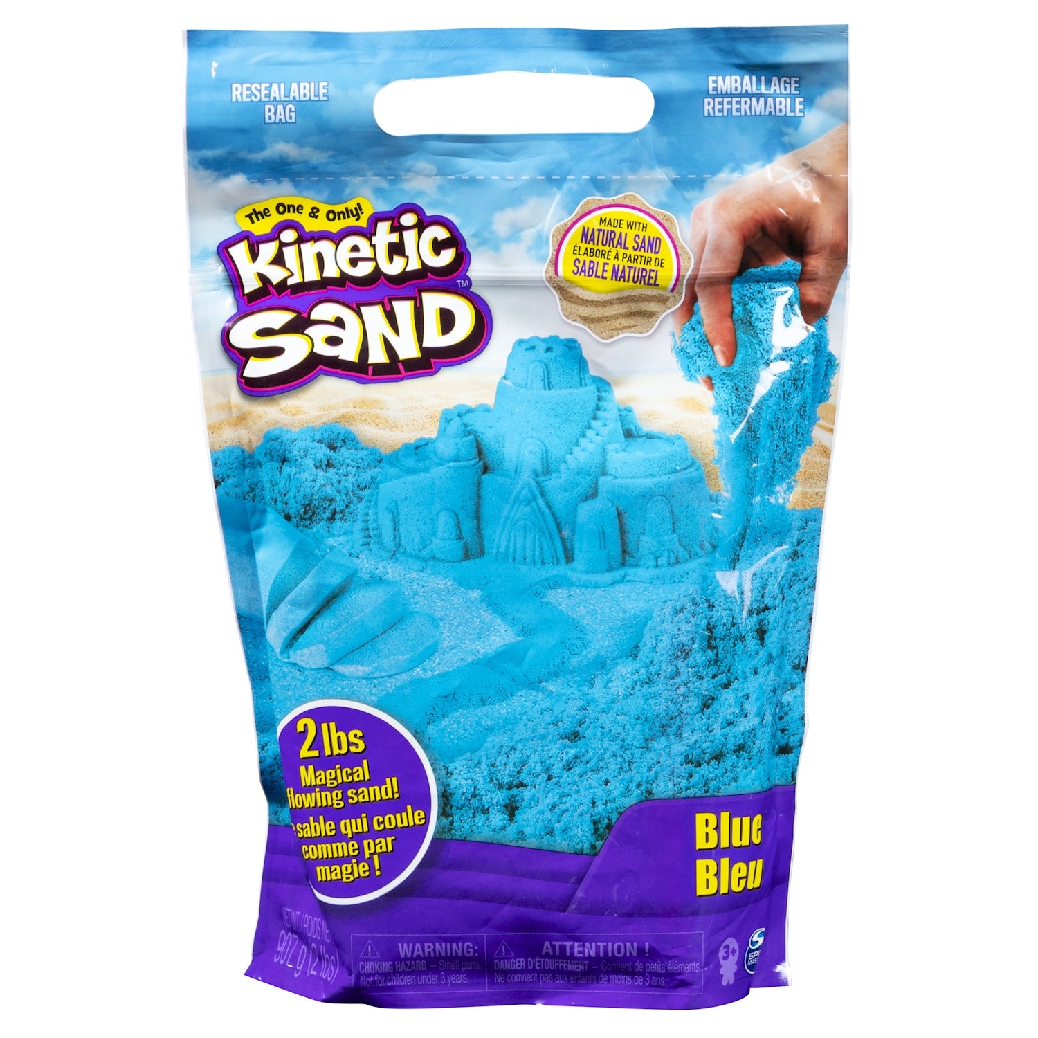 Kinetic Sand Blau
