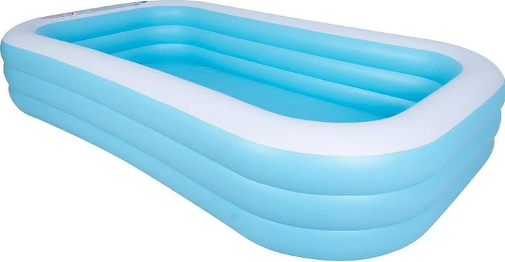 Jilong Aufblasbarer Rechteckiger Pool hellblau
