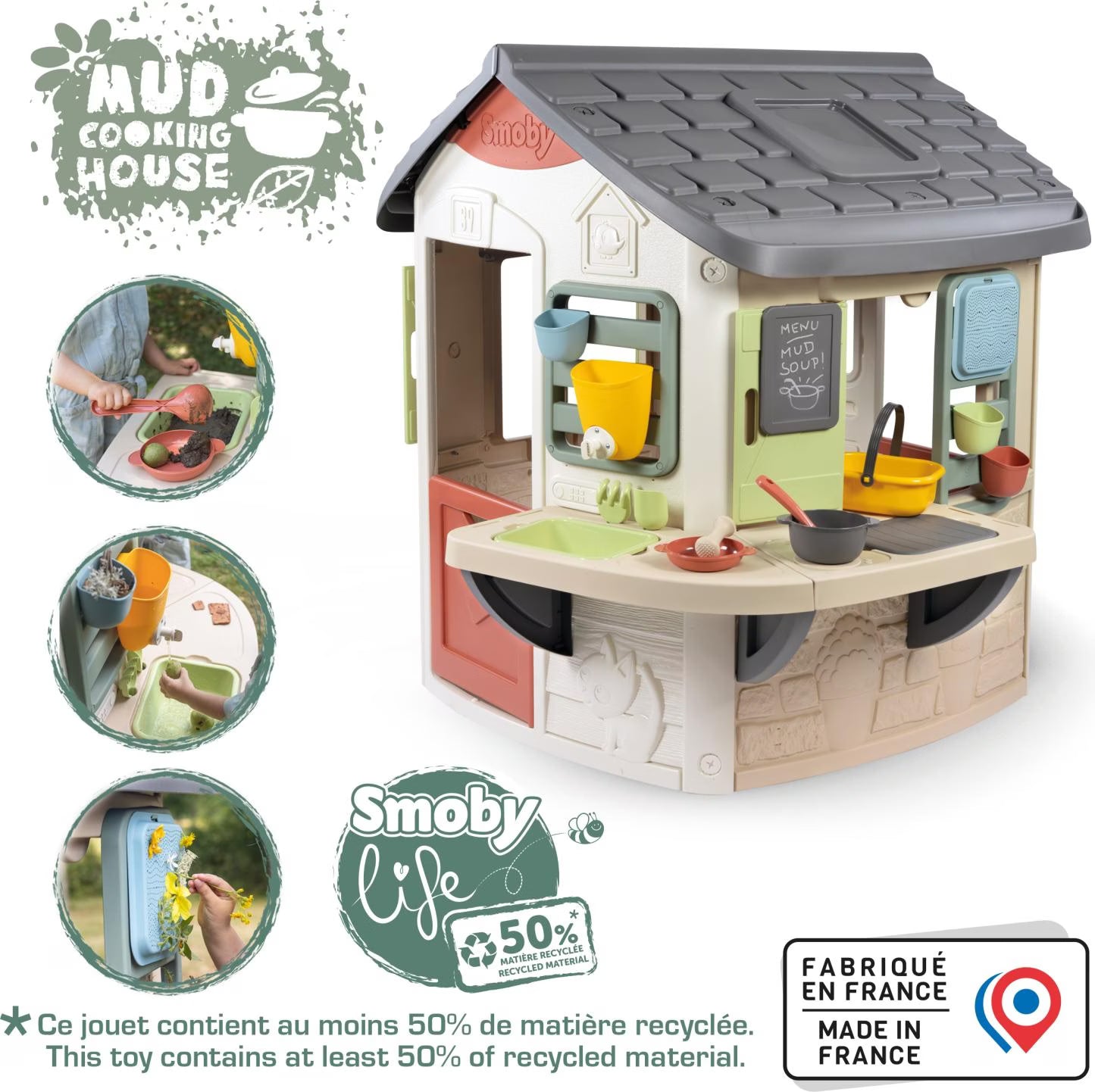 Smoby Life Matschküchen-Spielhaus